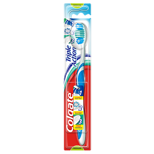 Colgate® Triple Action Medium Toothbrush