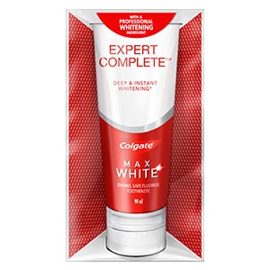 Colgate<sup>®</sup> Max White Expert Complete Toothpaste