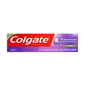 Colgate<sup>®</sup> Maximum Cavity Protection Fresh Mint Toothpaste