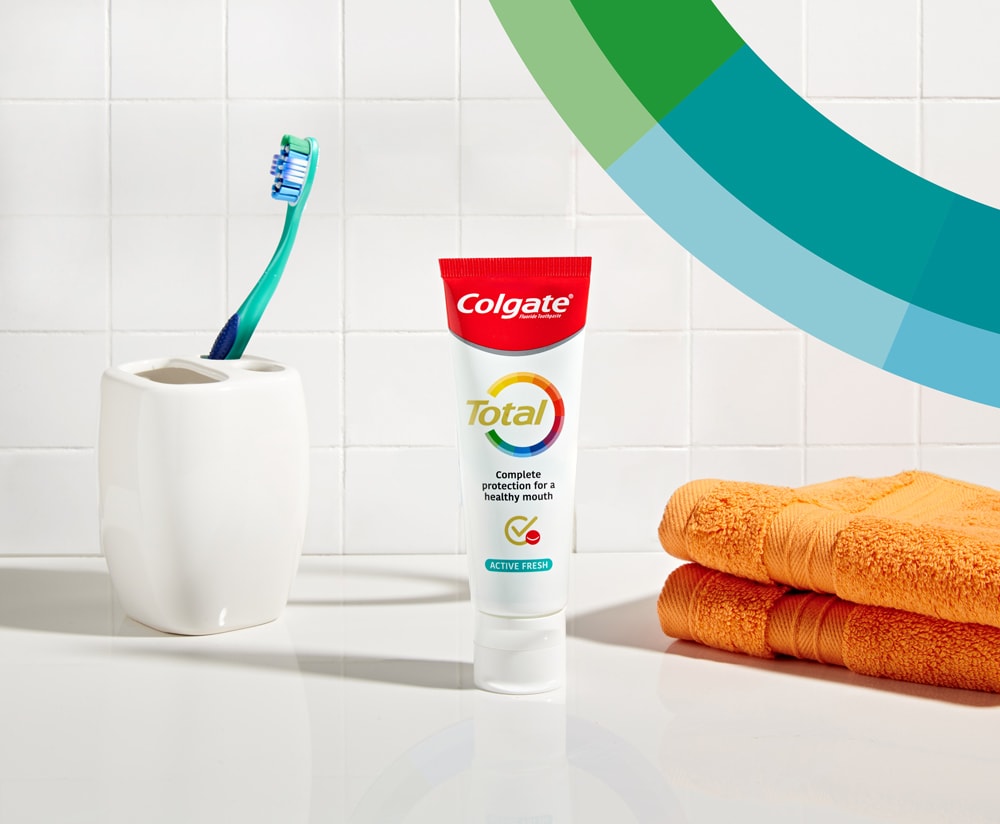 Colgate Total Active How to Use section