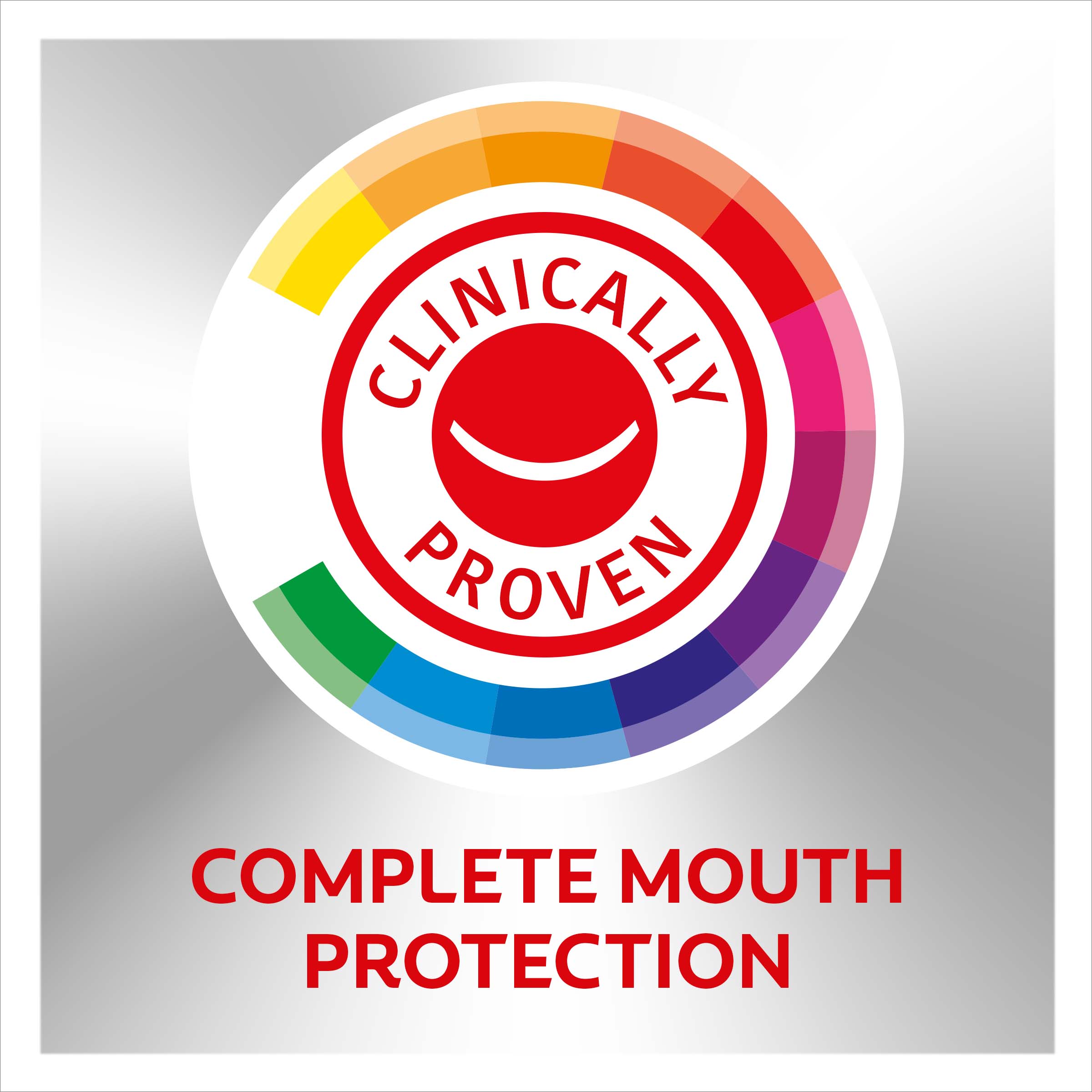 Clinically proven for whole mouth health