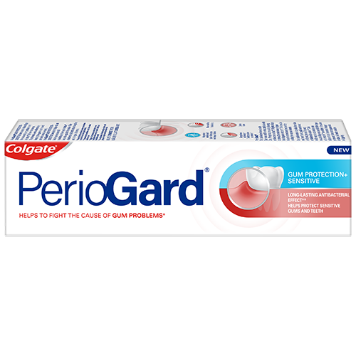 Packshot of PerioGard Gum Care Sensitive toothpaste