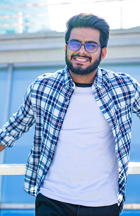Man smiling Man smiling