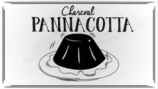 charcoal dessert pannacotta for teeth - colgate in