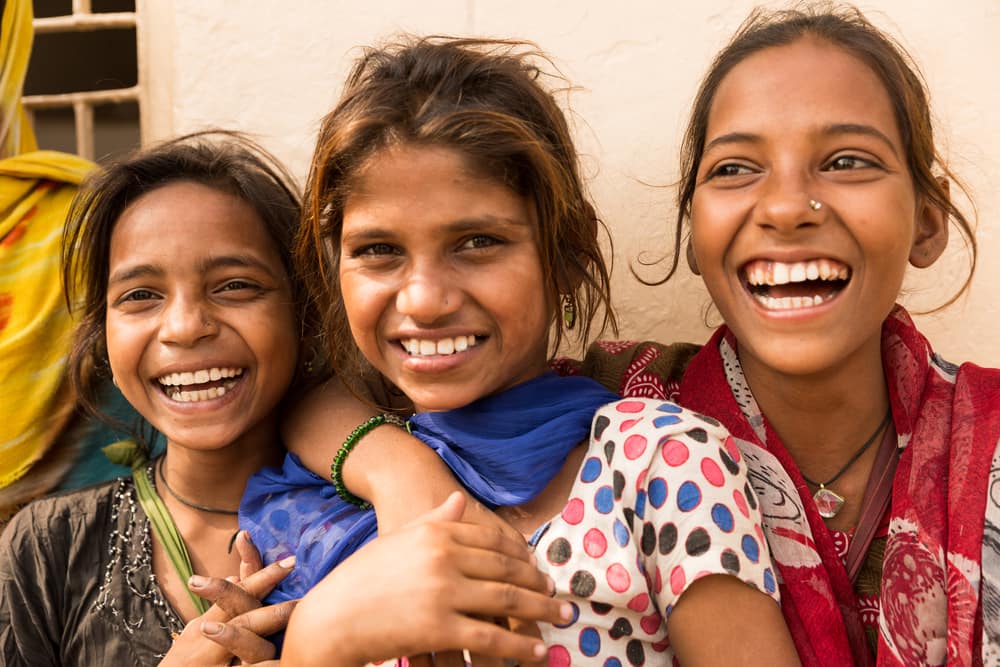 indian girls having fun