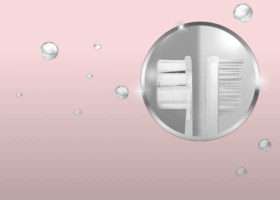 Super soft bristles for gentle deep clean