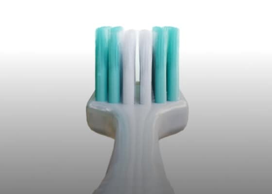 150% more ultra soft slimmer tip bristles