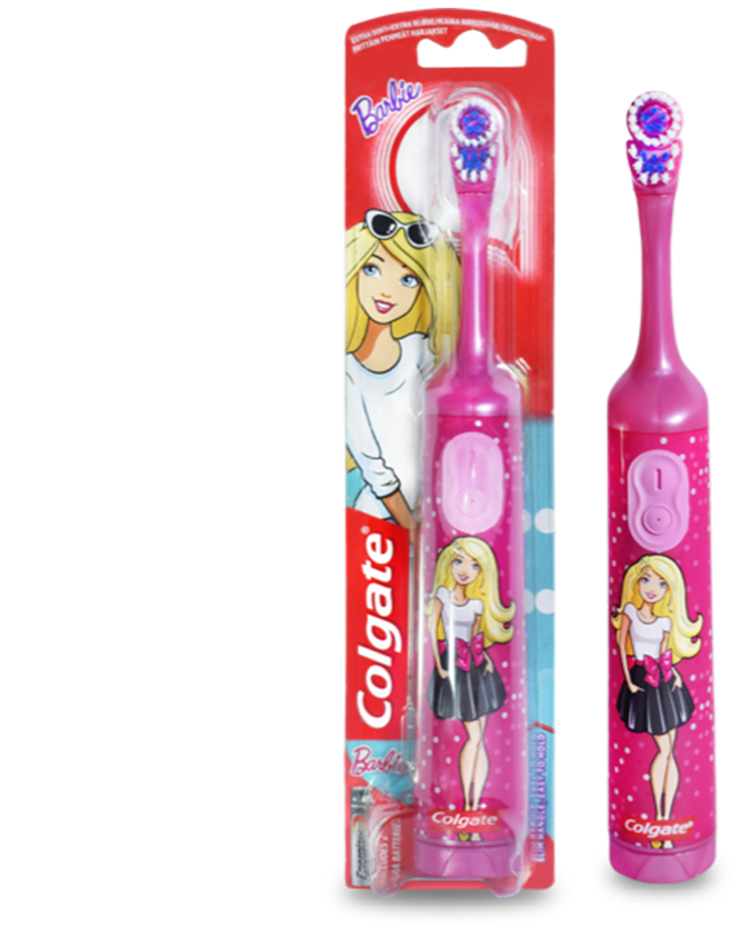 Colgate® Kids Barbie Battery Operated Toothbrush