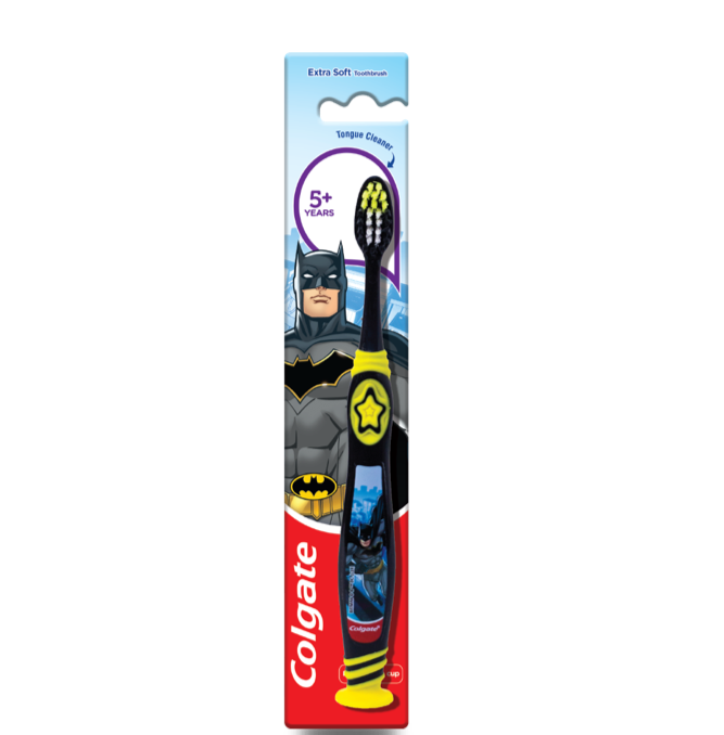 Colgate kids extra soft batman