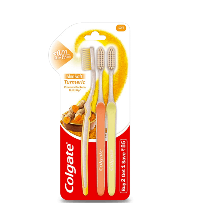 Colgate Slimsoft Turmeric 