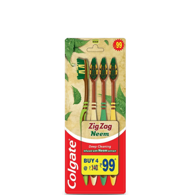 Colgate® Zig Zag Antibacterial Neem