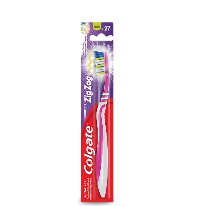 Colgate Zig Zag antibacterial toothbrush