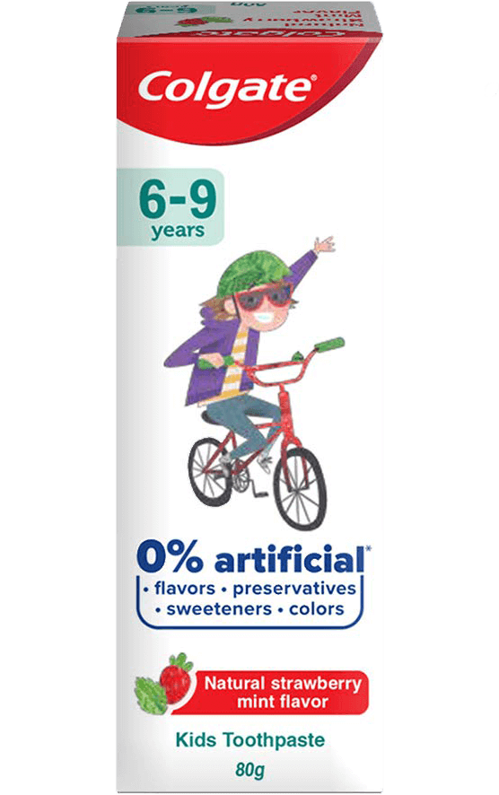 Colgate Kids Anticavity Toothpaste Natural Strawberry Mint Flavour