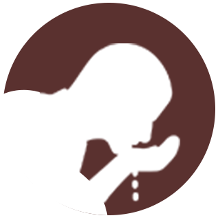 Rinse with water icon