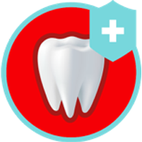 2x stronger teeth icon