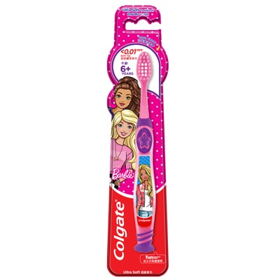 Colgate Kids Barbie Age 6+ Ultra Soft Toothbrush 1s