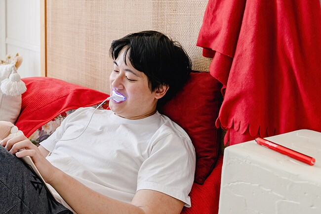 Flexes to the shape of your mouth