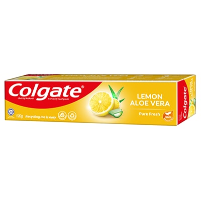 Colgate Naturals® Pure Fresh Lemon & Aloe Vera