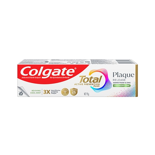 Colgate Total® Plaque Release Gentle Fragrant Mint Toothpaste - Fight Plaque and Strengthen Gum
