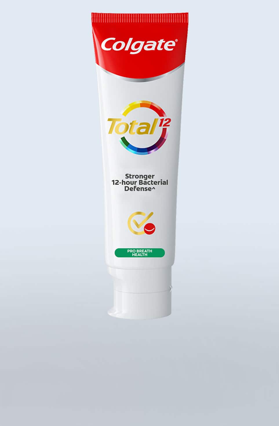 colgate total pro breath health toothpaste packshot