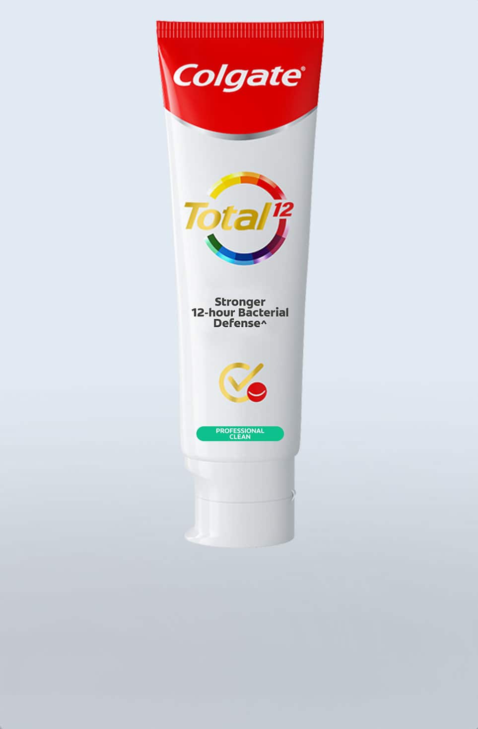 colgate total professional clean toothpaste packshot