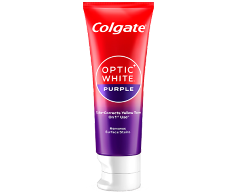 Colgate Optic White Purple Toothpaste Colgate Optic White Purple Toothpaste