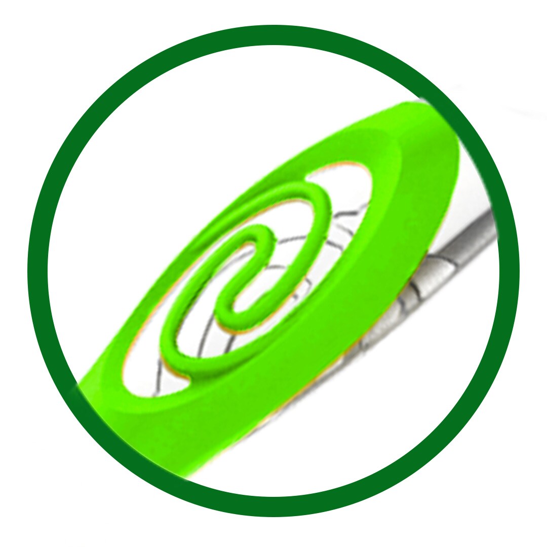 Stylish transparent handle
