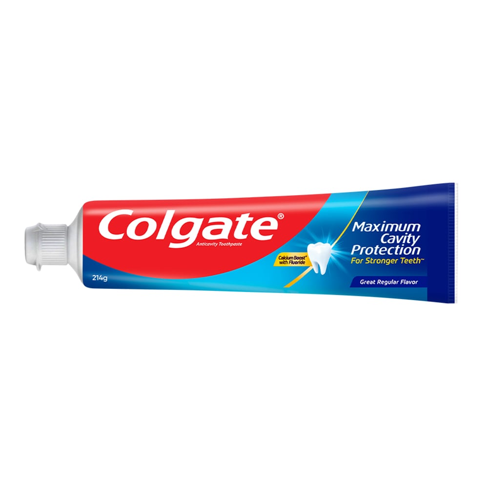 Colgate® Maximum Cavity Protection Toothpaste Anticavity Toothpaste 214g Tube