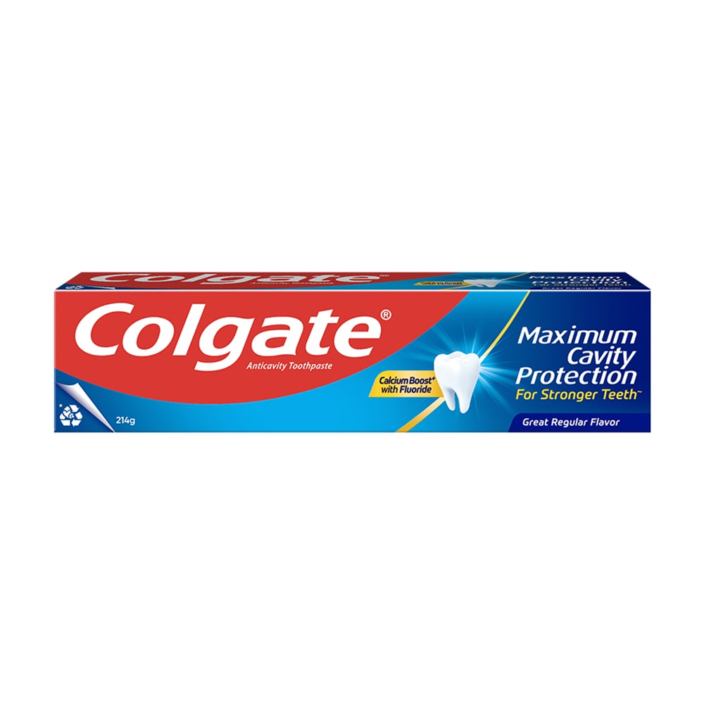 Colgate® Maximum Cavity Protection Toothpaste Anticavity Toothpaste 214g