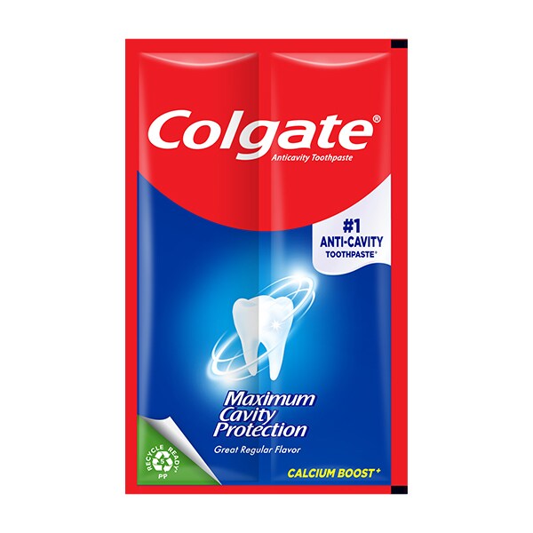 Colgate Maximum Cavity Protection Sachet Fight Tooth Cavities & Decay