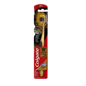 Colgate® 360® Charcoal Gold Toothbrush