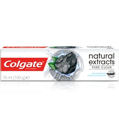 Colgate® Natural Extracts® Pure Clean Toothpaste with Activated Charcoal