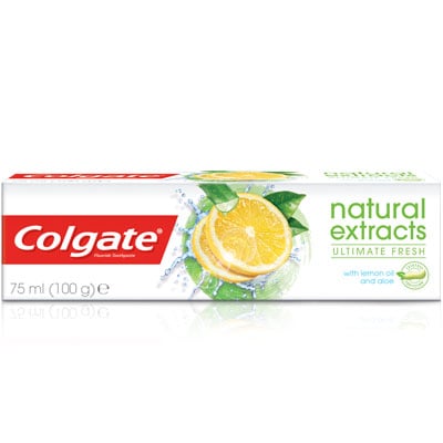 Colgate® Natural Extracts® Ultimate Fresh Toothpaste With Lemon And Aloe Vera