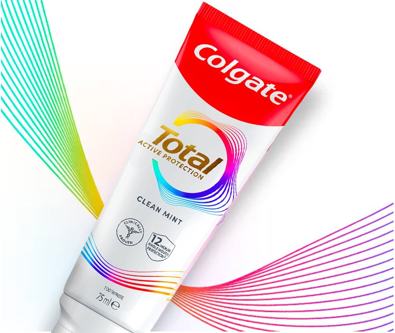 colgate total toothpaste clean mint