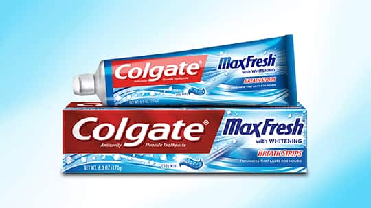 Colgate maxfresh fluoride toothpaste