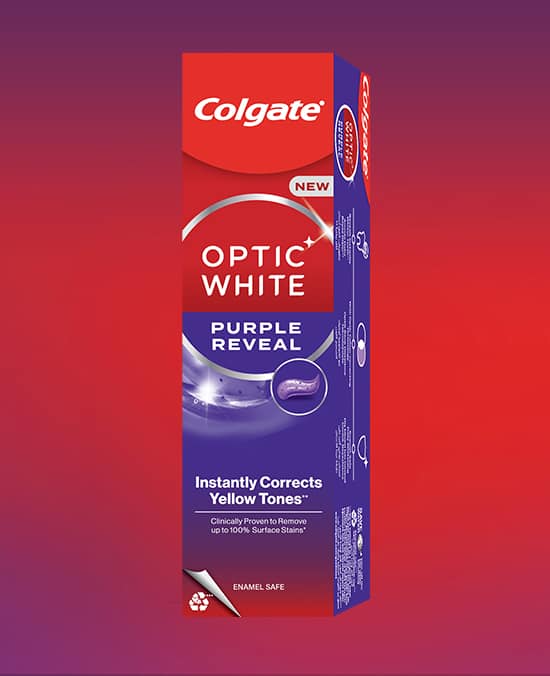 Colgate Optic White Purple Reveal 