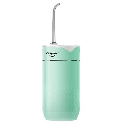 Colgate Waterproof IPX7 Portable Water Flosser (Green)