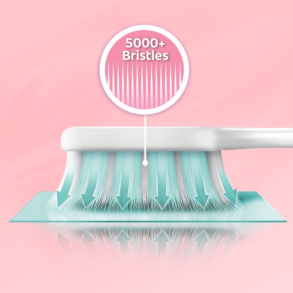 5000+ bristles