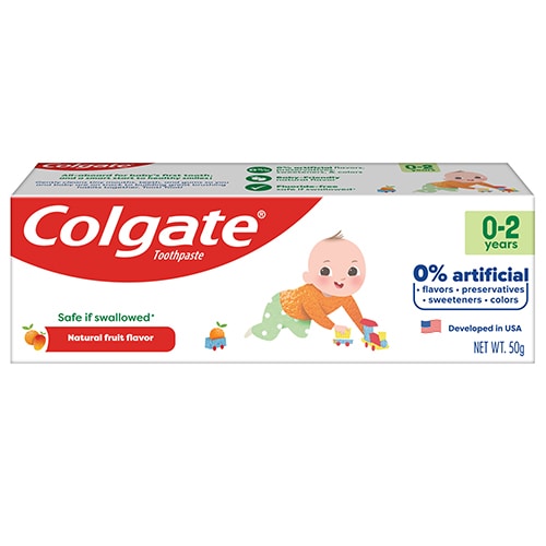Colgate Kids Free From Age 0 - 2 years Toothpaste 50g