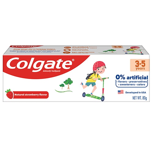 Colgate Kids Free From Age 3 - 5 years Toothpaste 80g