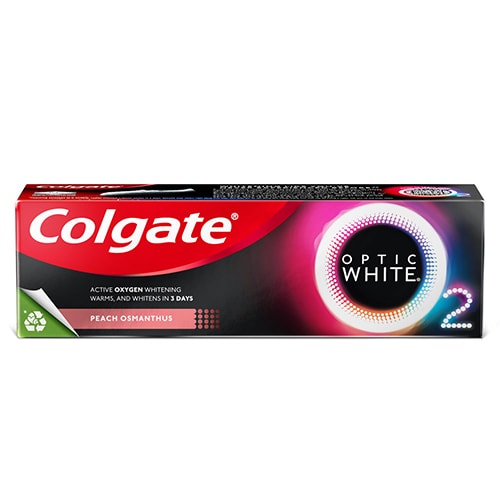Colgate® Optic White™ O2 Peach Osmanthus Whitening Toothpaste - Oxygenated Whitening