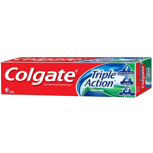 A Colgate Triple Action Toothpaste Product Colgate SG