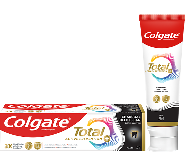 Colgate total charcoal deep clean