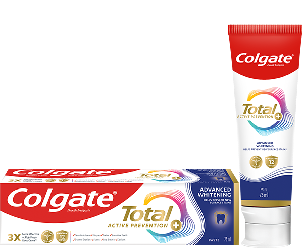 Colgate total advanced whitening