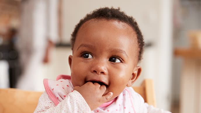 2 month old new arrivals teething