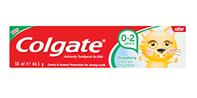 Colgate® Kid's Strawberry Toothpaste 0-2 years
