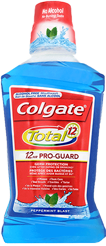 Colgate® Total® Multi-benefit Mouthwash, Peppermint Blast 500ml