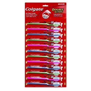 Colgate® Double Action Hanger Card