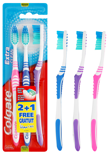 Colgate® Extra Clean 3 Pack