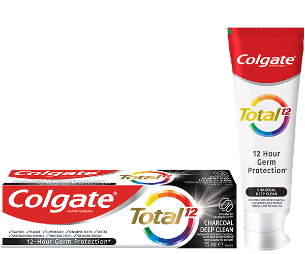 Colgate® Total® 12 Charcoal Deep Clean